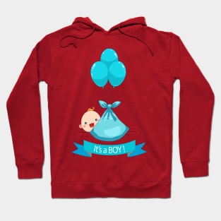 It's A Boy Hoodie